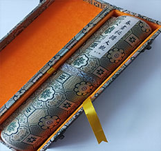 雷山书画装裱案例